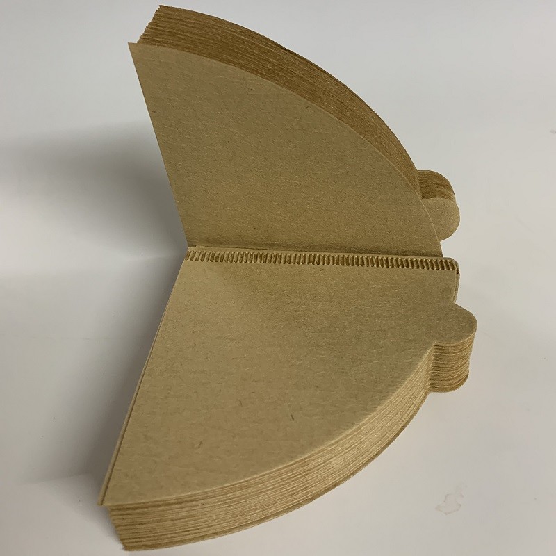 Biodegradable Coffee Drawing Paper V Cone Shaped For V60 Filters 50g/Sqm