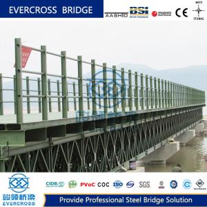 China Q 355B Prefabricated Steel Bailey Bridge Economic Steel Concrete Bridge wholesale