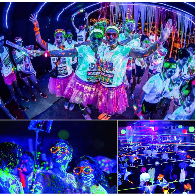 395Nm Aluminum Outdoor LED Flood Lights , Ultraviolet Flood Light For Party Decoration