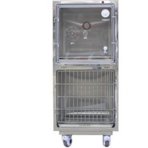 China L610*D745*H610/1410 Pet Medical Equipment Stainless Steel Oxygen Cage wholesale
