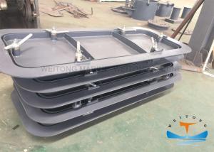 China Q235A Steel Marine Watertight Doors Quick Acting 6.8mm Frame Thickness wholesale