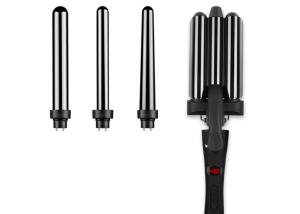 China Professional Interchangeable Hair Curler Wand Set With Ceramic Barrels wholesale