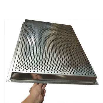 Quality Welded 30*60cm Stainless Steel Perforated Tray 304 316 High Temperature Baking for sale