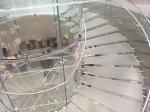 Transparent Frameless Balustrade Curved Laminated Glass
