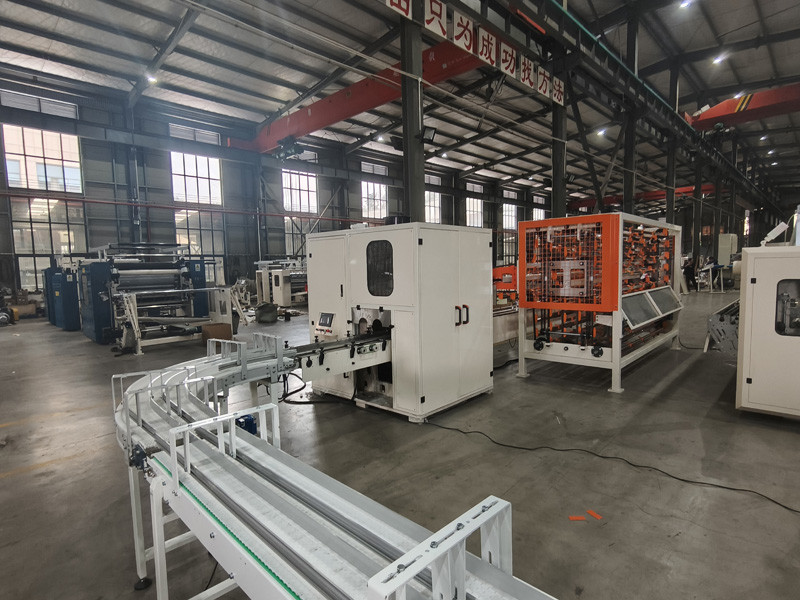 Fully Automatic Toilet Tissue Paper Roll Cutting Machine