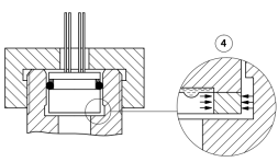 Process Control Piezo Resistive Pressure Sensor Underwater Pressure Sensor