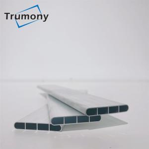 China 3003 Extruded Aluminum Radiator Tubing Harmonica Shaped wholesale