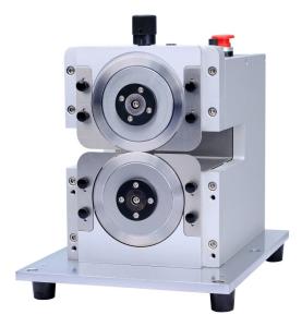 China PCB Depaneling Machine With Two Roun High Speed Steel Blades wholesale