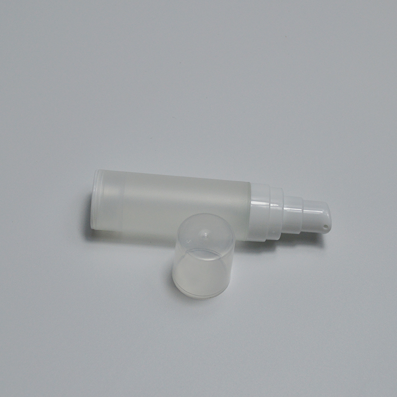 30ml Airless Bottle with Cap Matte Finish Cosmetic Vacuum Lotion Bottle in PP Plastic