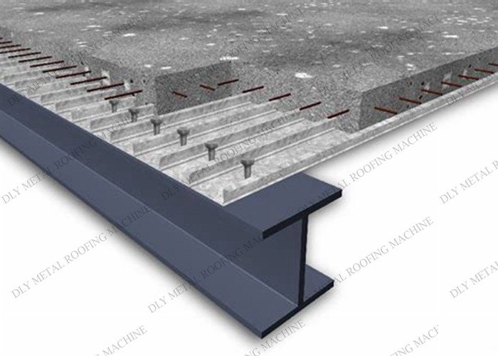PLC Floor Deck Roll Forming Machine 15000kg Corrugated Roll Forming Equipment