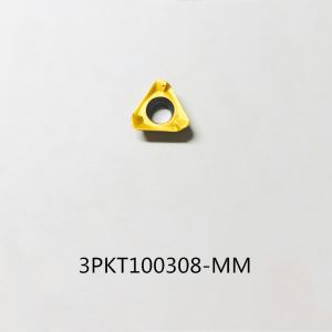 China 92HRC Carbide Metal Lathe Tools Machining Inserts 3PKT100308-MM wholesale