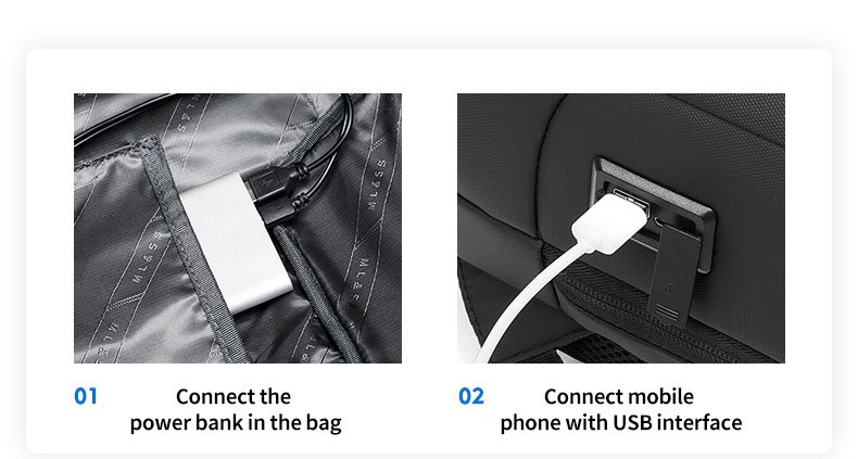 Wholesale new bag usb charging anti theft men mochilas escolares waterproof bagpack backpack bag laptop backpacks for men
