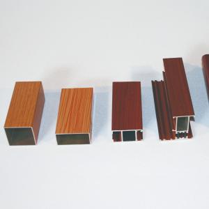 China 6000 Series Window Aluminum Profile Powder Coating Good Wear Resistance wholesale