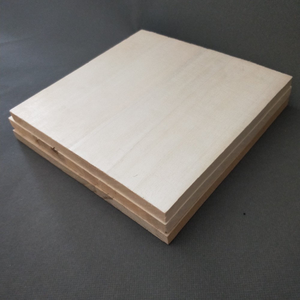 Paulownia Wood Customerized Size Bleached Wood Boards Without Knots 1220x2440mm