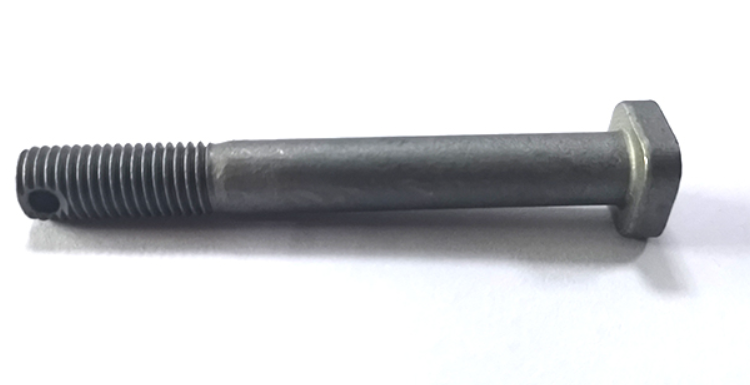 Custom Cotter Pin Square Head Bolt Geomet Bolt With Wire Hole Cotter Pin In End