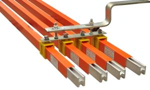 China Single Pole Insulated Conductor Rail For EOT Crane 50 Ton wholesale