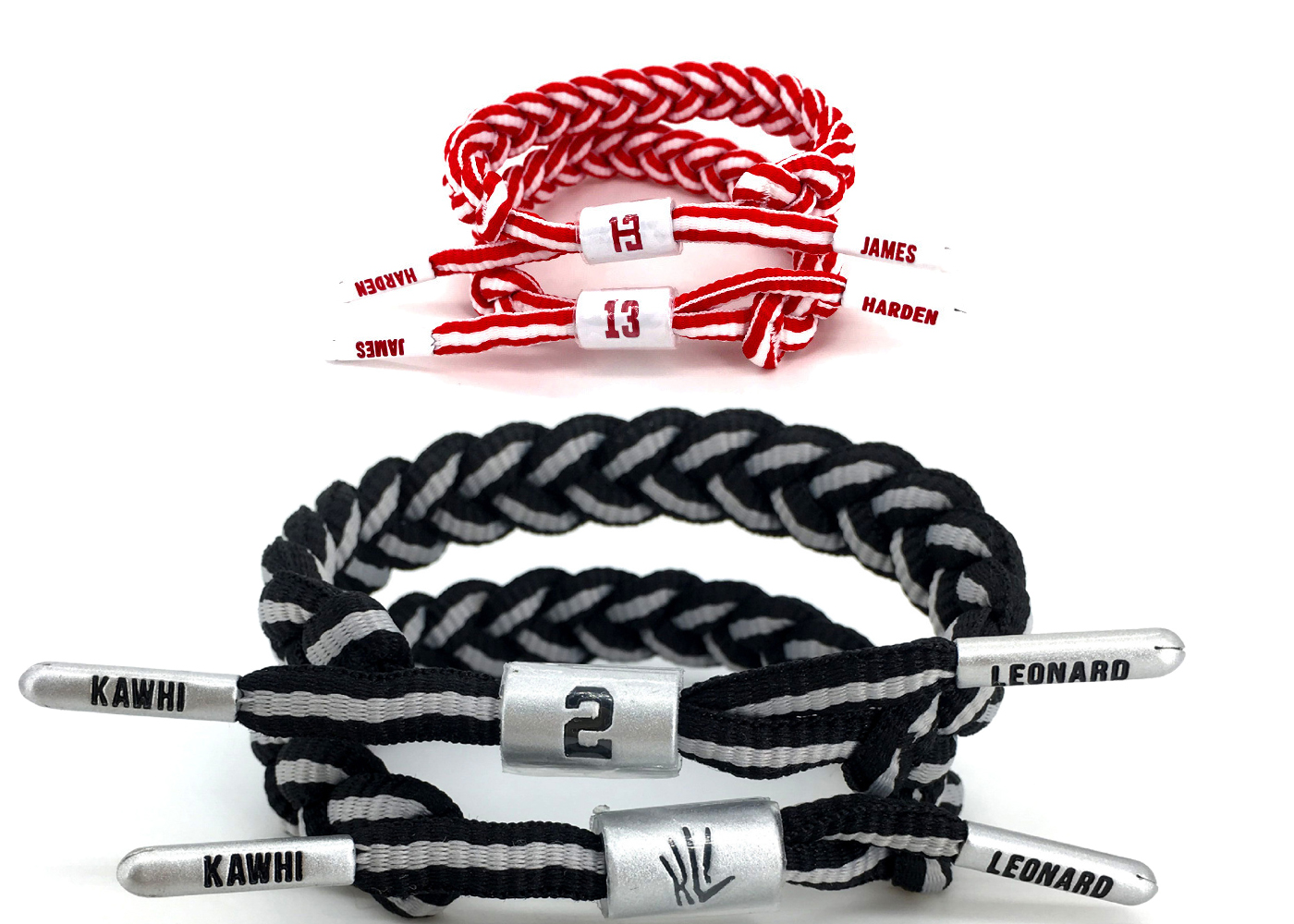 NBA Star Series Basketball Braided Bracelet Leonard Fashion Lace Braided Bracelet