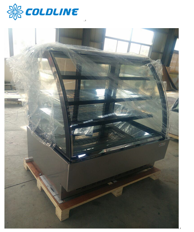 High quality cake display chiller pastry showcase fridge for bakery equipment with CE/ETL