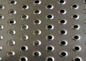 China Building Materials Anti Slip Stainless Steel Perforated Sheet Stairs Treads 2mm Thick wholesale