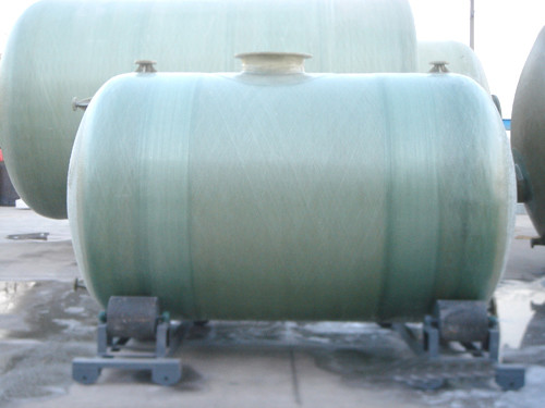 1000*1440mm Cylindrical Chemical Process Tank CE 1m3 Filament Winding