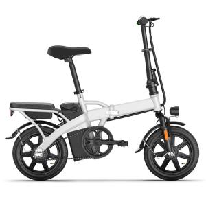 China 14 Inch 350w Folding Electric Bike For Adults 48v 10Ah CYSUM K9 wholesale