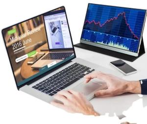 China Custom Smartphone Laptop External Screen Dual Monitor Display 14Inch wholesale
