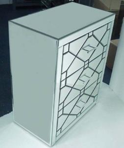 China mirrored bedroom chest dresser table furniture wholesale