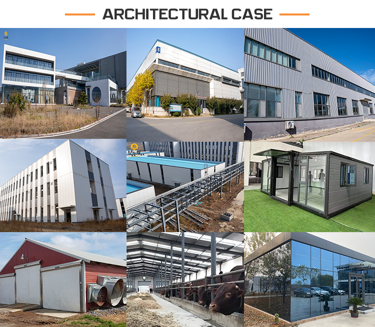 Multistory Prefabricated Steel Structure Building Metal H Beam Building Construction