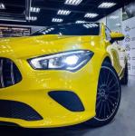 PET Super Glossy Automotive Sky Blue Grey Yellow Red Green Black car wrap vinyl