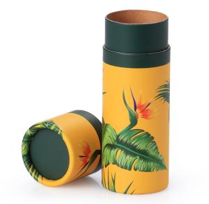 China Custom Height 120mm Kraft Paper Push Up Tube Packaging wholesale