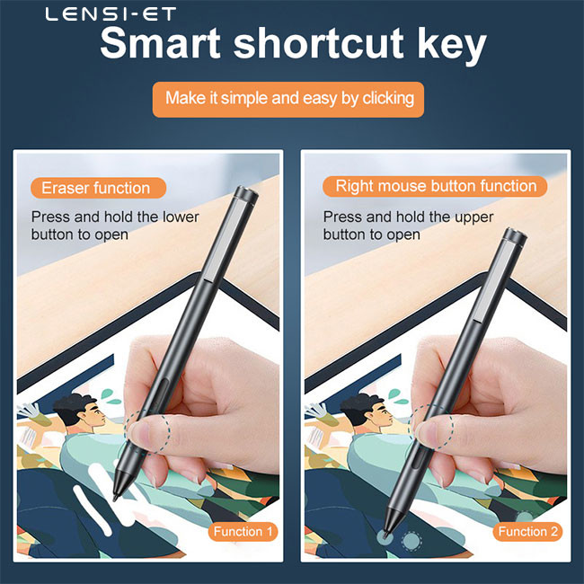 Anti Mistouch White Stylus Pen Touch Screen Pencil Palm Rejection Write