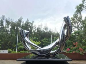 China Modern Art Large Abstract Sculpture Outdoor Decoration High Durability wholesale