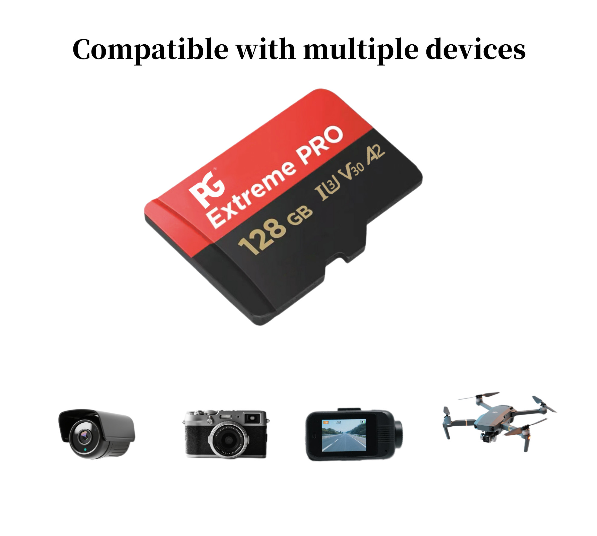 Mini SD Card Black 128gb 64gb Tf Card For Dashcam 32gb Tf Card