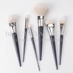 2 Tones Pbt Hair Private Label Makeup Brushes Set 6pcs 22cm Total Length