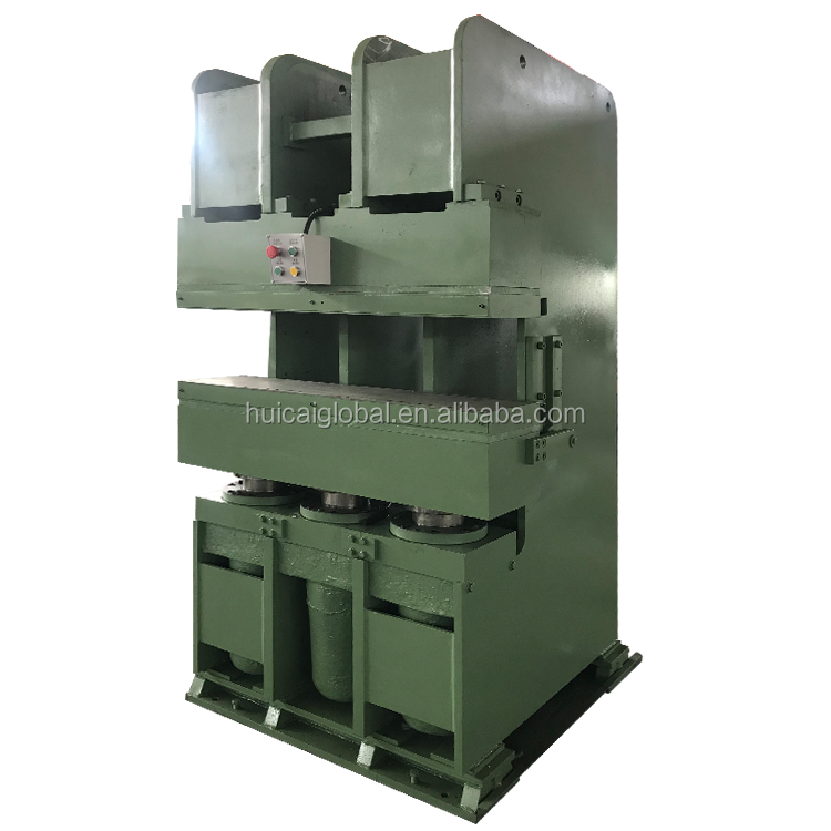 PLC Controlled Jaw Type Rubber Vulcanizing Press Machine for Tyre Tread Vulcanization