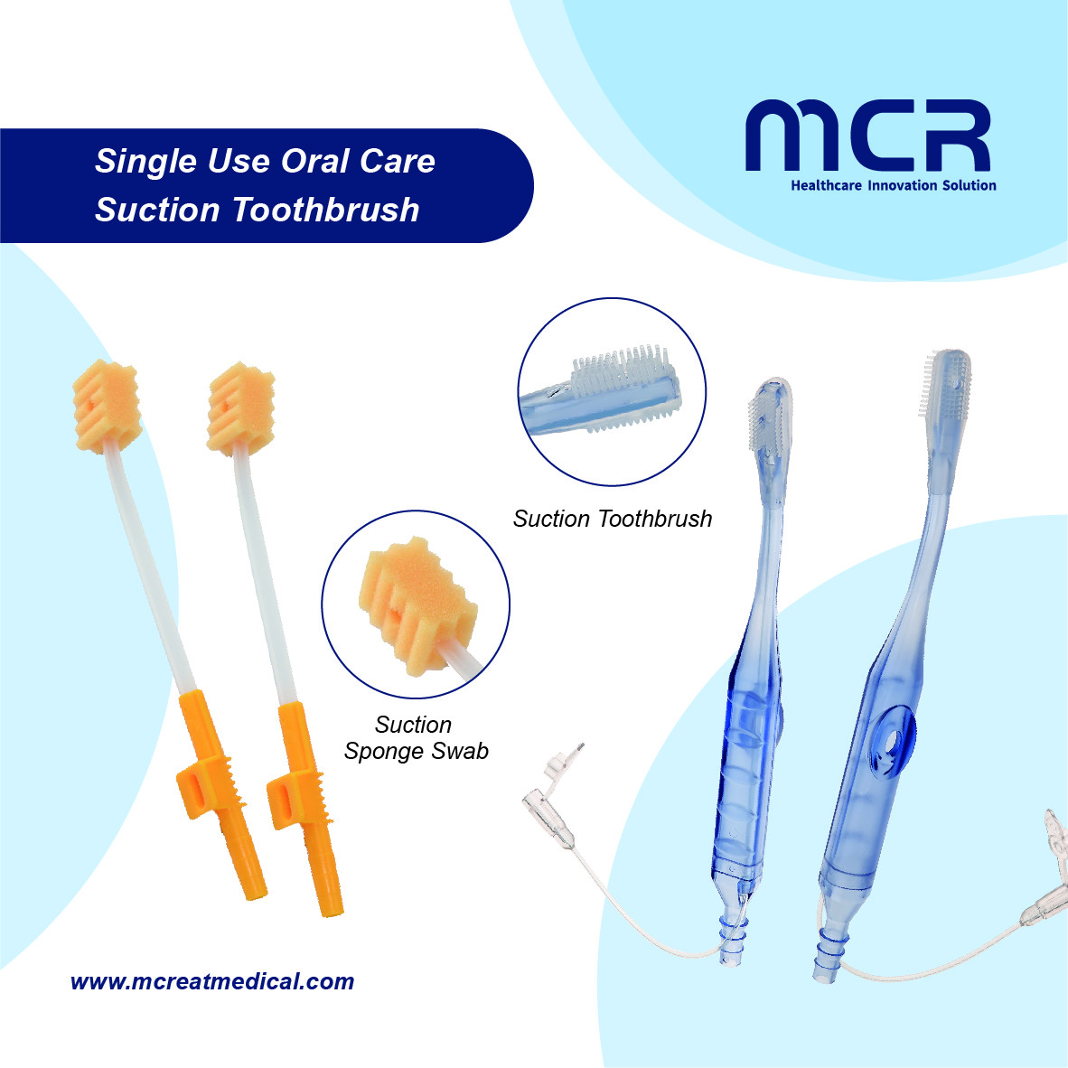 Wound Irrigation Brush With Suction With Injection Port For Wound Management