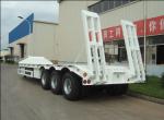 40 ton low bed Semi-trailer with tri-axle