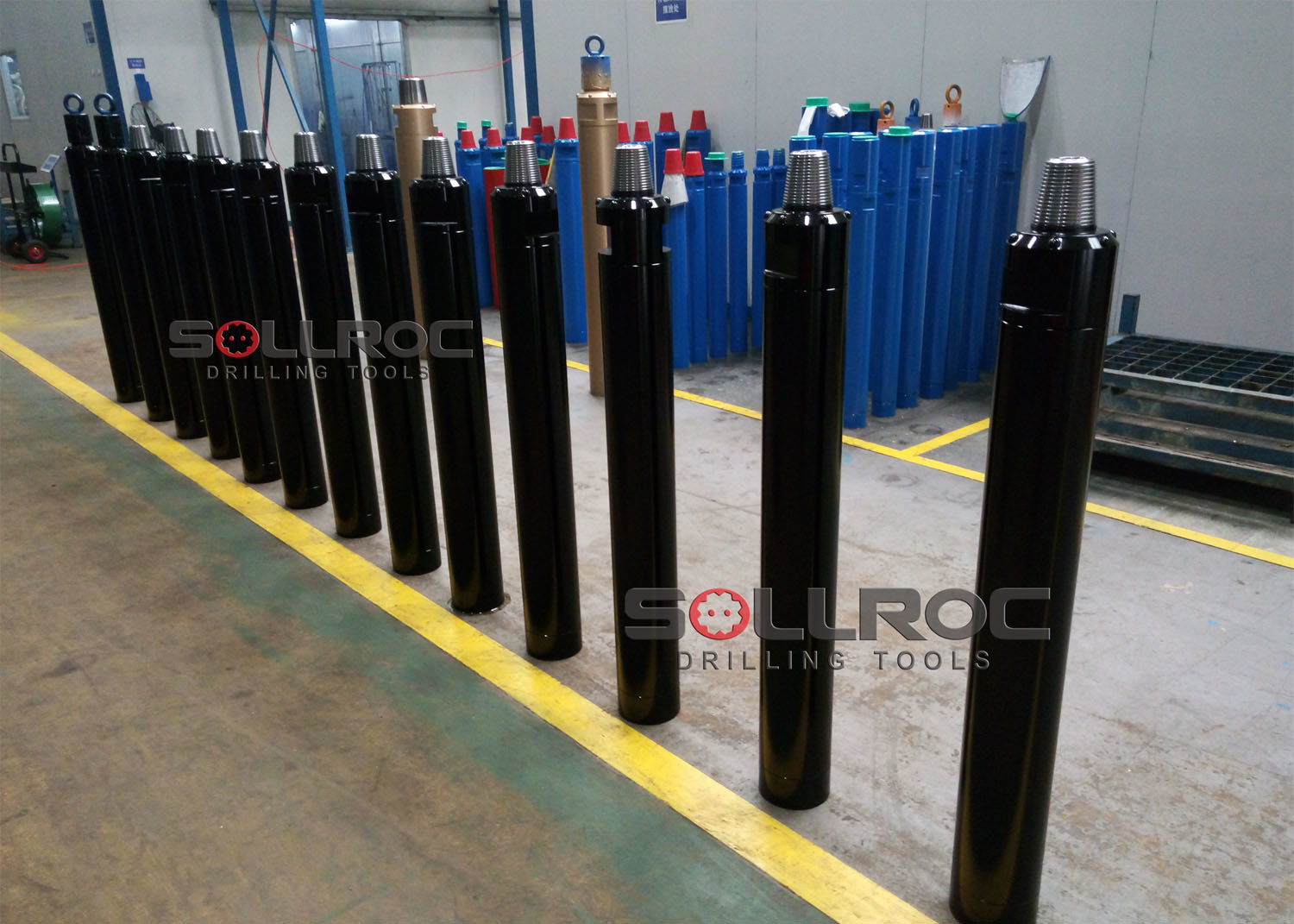 DTH Drilling Down The Hole Hammer 8 Inch Hammer HQL80 For Shank QL80