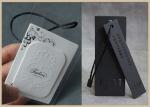 Custom printed 400gsm paper logo embossed garment clothing swing hang tag