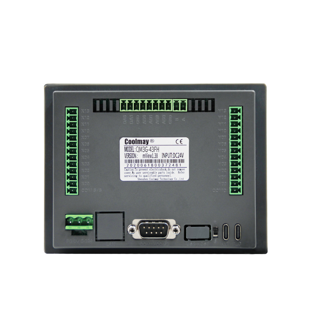 HMI Portrait Display 4.3'' TFT PLC HMI Control Panel