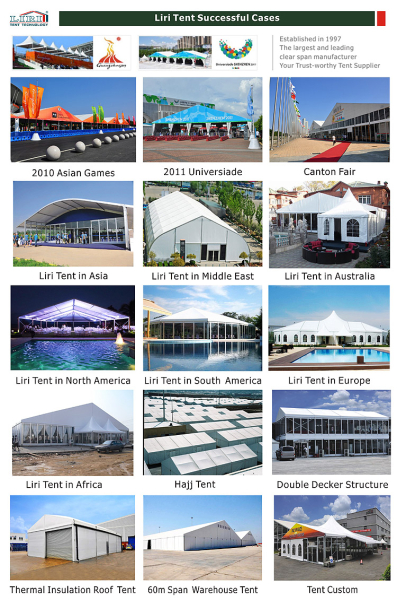 Double Decker Tent 10*20m For Outdoor Event Shelter