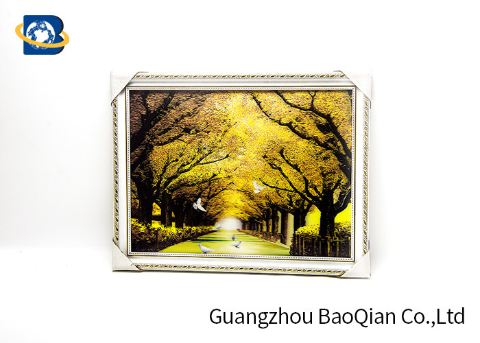High Definition 3D Lenticular Images , Landscape 3D Lenticular Printing PET 0.6MM