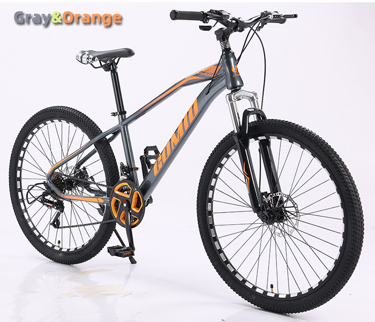 OEM Custom Carbon Steel Mountain Bike 27.5 29 Inch MTB Bicycle with Comfortable Swallow Handlebar
