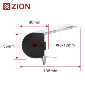 China ZCTGC-02 - FTTX ADSS J Hook Suspension Clamp for ADSS Fiber Optic Round Cable wholesale