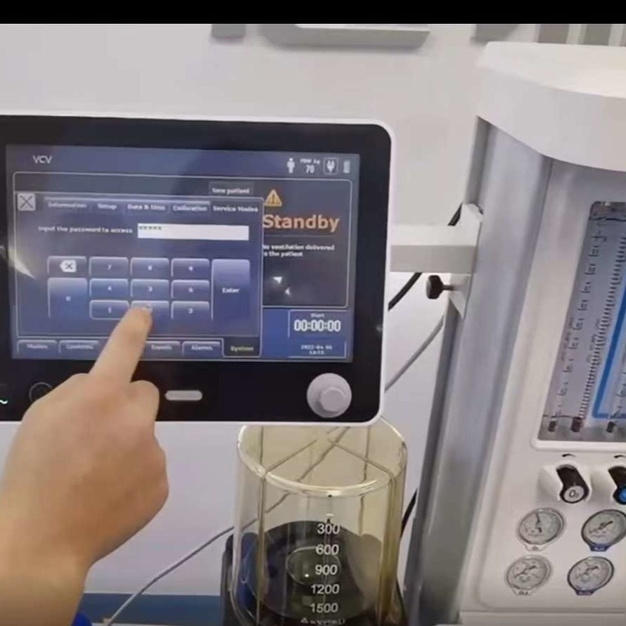 TOUCH SCREEN VETERINARY USE ANESTHESIA MACHINE X30 MADE IN CHINA, veterinary operating table