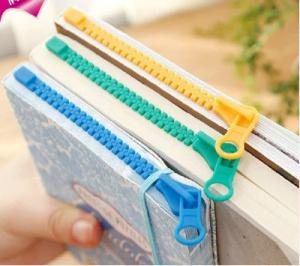 China Zipper Bookmark promotion gift wholesale
