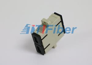 China SC / UPC Singlemode Fiber Optic Adapter , Duplex Fiber Optic Connector wholesale