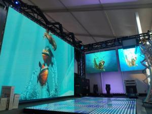 China Pantalla Indoor LED Screen Hire 3.91mm Die Casting Aluminum Material wholesale