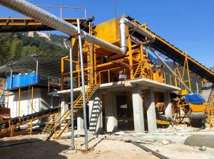China AC Motor Cone Crusher Stone Crushing Plant wholesale