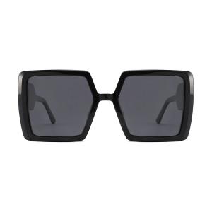China Huge Square Acetate Sunglasses Womens OEM Lightweight Scratch Resistant wholesale